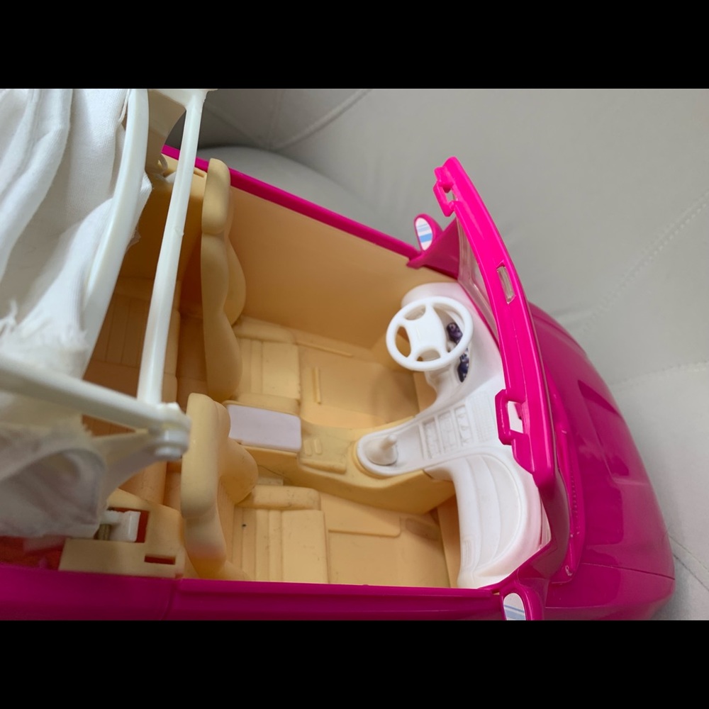 Vintage Barbie Bright Pink  Mustang Convertible - Picture 6 of 7